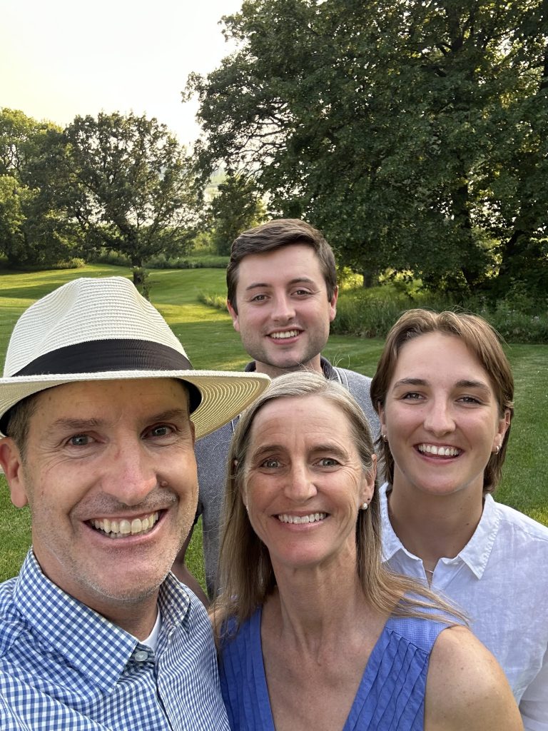 Bill White Author with Family